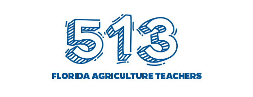 Statistic: 513 agriculture teachers in Florida